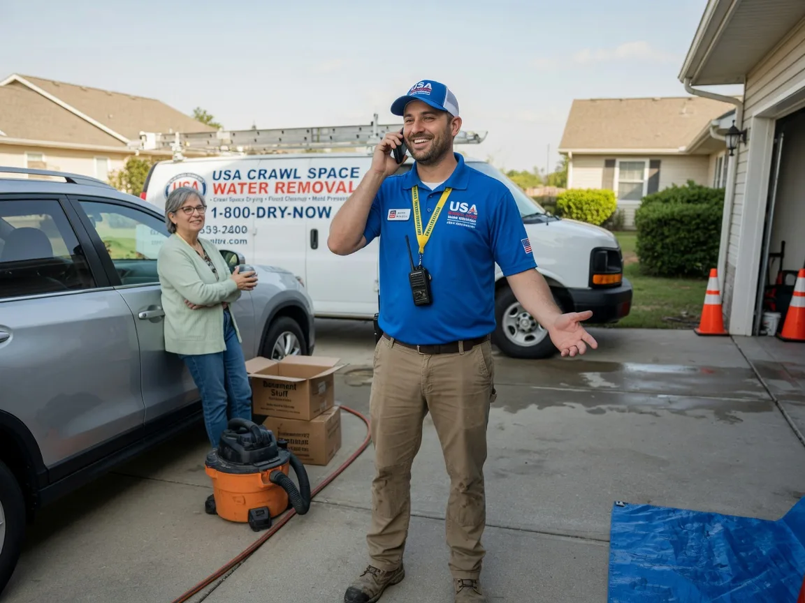 Crawl Space Water Removal Sandy Ridge, NC FAQs